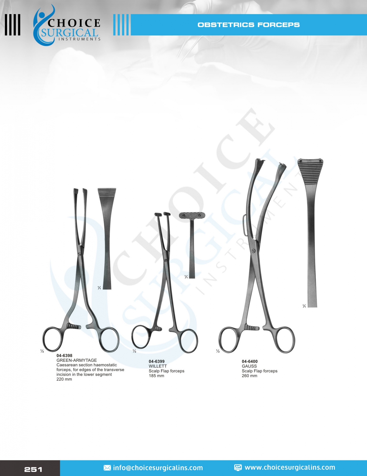  Obstetrics Instruments